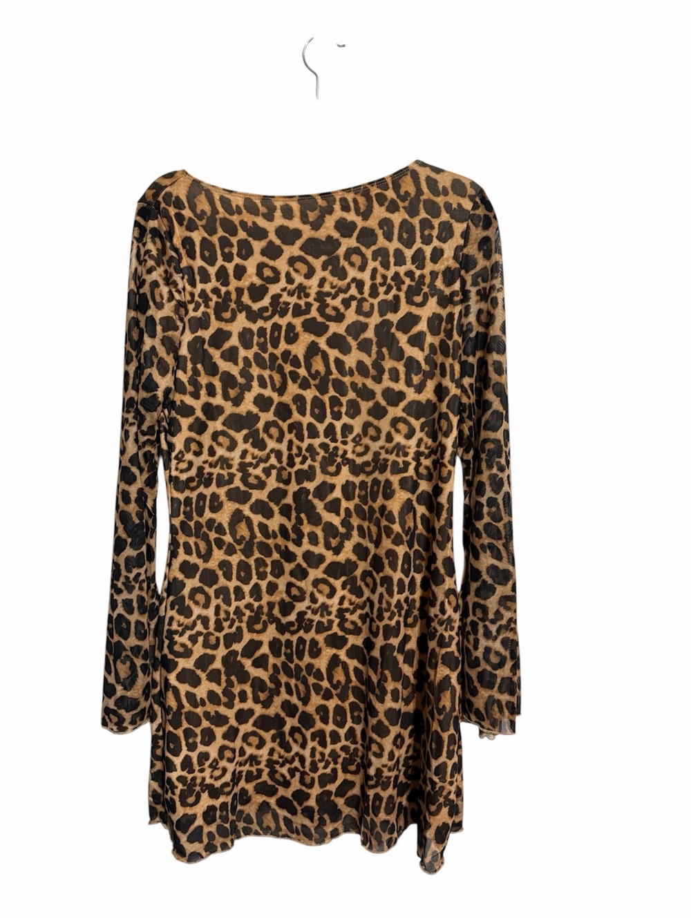 Leopard Print Long Sleeve bodycon dress